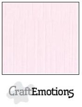 GRATIS! CraftEmotions A4 Cardstock Texture babyrosa (5 Bogen)