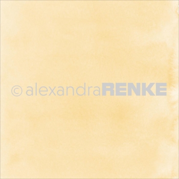 GRATIS! Alexandra Renke Papier Yellow Watercolor Design Paper 12"X12"