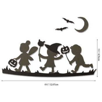 Sizzix Thinlits Stanzschablonen Halloween Silhouettes Dies by Lisa Jones