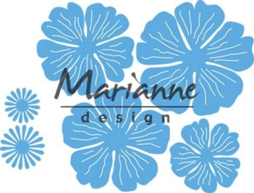 Marianne Design Stanzschablonen Creatables Blumenset