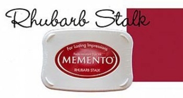 Tsukineko Memento Stempelkissen Rhubarb Stalk Ink Pad
