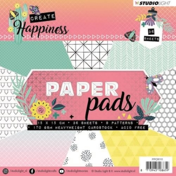 Studio Light Papierblock Create Happiness Paper Pads Nr. 111