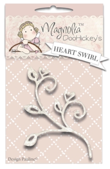 GRATIS! Magnolia - Doohickeys Stanzschablone Heart Swirl Die