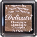 Tsukineko Delicata Mini Stempelkissen Champagne 3x3cm