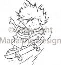Marianne Design - Don & Daisy Clearstamp - Skating Don