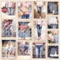 Preview: GRATIS! Maja Design Papier Denim & Girls Snapshots Girls in Jeans 12x12"
