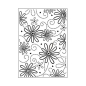 Preview: Darice Prägeschablone Large Petal Embossing Folder 10.7x14.6cm