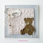 Preview: Gummiapan Stanzform Grösserer Teddybär Bigger Teddy Bear 5.7x6.6cm