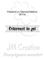 Preview: GRATIS! JM-Creation - Stempelgummi unmontiert Osternest to go!