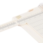 Preview: Vaessen Creative Papierschneider mit Falzbrett Elfenbein 15x30cm A4