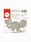 Preview: Rayher Stanzschablonen Baby Elefant