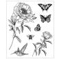 Preview: Sizzix Clear Stamps Willow Wolfe Flowers and Creatures PRE-ORDER Lieferbar ab 29.04.2026