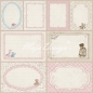 Preview: GRATIS! Maja Design Papier Vintage Baby Journaling cards pink 12x12"
