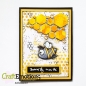 Preview: CraftEmotions Clearstempelset A6 Bugs 1 Carla Creaties