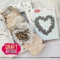 Preview: Craft & You Design Stanzform Flowerheart frame 9.5x9.0cm