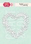 Preview: Craft & You Design Stanzform Flowerheart frame 9.5x9.0cm
