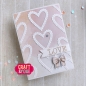 Preview: Craft & You Design Stanzformen Herzen Biscuit Frame Hearts  8.0x7.4cm
