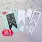 Preview: Craft & You Design Stanzformen Biscuit Pennants Set Dies 9.8x4.7cm