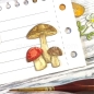 Preview: Gummiapan Stanzform Pilze Porcini Mushrooms