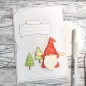 Preview: Gummiapan Stanzschablonen Happy Gnome 6.0x7.0cm