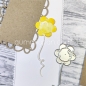 Preview: Gummiapan Stanzform Blumenförmiger Luftballon 3.0x8.3cm