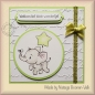 Preview: Nellie's Choice Stempel Elefant mit Sternballon 6.0x7.5cm