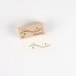 Preview: Alexandra Renke Holzstempel Zum Geburtstag viel Glück 4.5x1.0cm