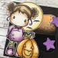 Preview: C.C. Designs Clingstempel Oct. 31 Nora Cling Stamp