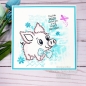 Preview: Woodware Craft Collection Stempel Fuzzle Friends Pablo The Pig Clear Stamps 8.0x9.0cm