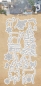 Preview: Studio Light Stanzschablonen Vintage Christmas Deer, Snow & Trees