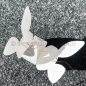 Preview: Alexandra Renke Stanzschablone Hasenböxchen 7.2x7.4cm