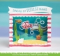 Preview: Lawn Fawn - Stanzschablonenset Shadow Box Card Ocean Add-On Dies