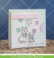 Preview: GRATIS! Lawn Fawn Clearstempel und Stanzen Winter Alpaka Combo