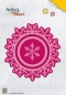 Preview: Nellie's Choice Stanzformen Schneeflockenkreis Multiframes Dies