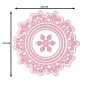 Preview: Nellie's Choice Stanzformen Schneeflockenkreis Multiframes Dies
