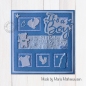 Preview: Nellie's Choice Stanzen Bilderrahmen Quadrat Block Multi Frames