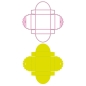 Preview: Nellie's Choice Stanzform Bonbonbox Wrapping Multiframes Dies (Grösse Stanzform 17.1x17.1cm)