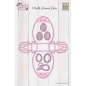 Preview: Nellie's Choice Stanzform Eggshaped Box Wrapping Dies Multi Frames