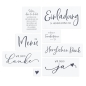 Preview: Vaessen Creative Mundart Clearstempel und Stanzschablone Brautpaar