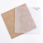 Preview: Vaessen Creative Prägeschablone Mundart Stempel Tannzapfen Embossingfolder Pine 15x15cm