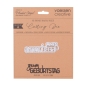 Preview: Vaessen Creative Mundart Stempel Stanzschablone zum Geburtstag