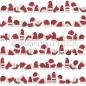 Preview: Alexandra Renke Papier Weihnachtsmütze in Reihe 12x12"