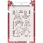 Preview: The Paper Boutique Clearstempelset Wichtelzwerge Winter Gnomes Stamps 14x20cm