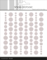 Preview: Simple and Basic Klebeperlen Baileys Braun Adhesive Enamel Dots