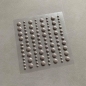 Preview: Simple and Basic Klebeperlen Warmes Grau Adhesive Enamel Dots