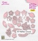 Preview: Nellie's Choice Stanzformenset Blumen und Blätter Flowers & Leaves Shape Dies