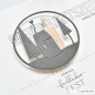 Preview: Alexandra Renke Stanzformen Herzhaus Szene im Kreis 6.0cm PRE-ORDER Lieferbar ab 20.10.2025