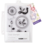 Preview: GRATIS! Kaisercraft Clearstempel Set La-Di-Da