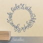 Preview: Zaubereike Holzstempel Ganz viele liebe Weihnachtsgrüsse 4.5cm