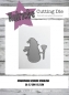 Preview: Kulricke Stanzschablone Schneemann